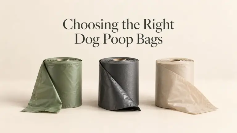 How to choose the best dog poop bags